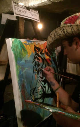 Fabián Macin · AB1990-1-3 · Round 1 Easel 3