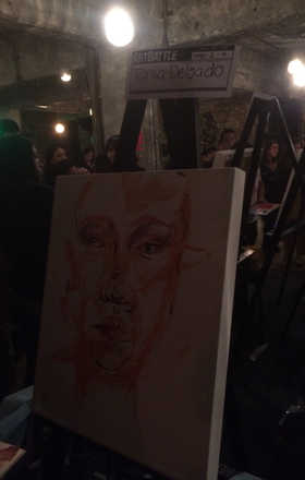 Tania Delgado · AB1990-2-4 · Round 2 Easel 4