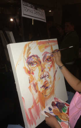 Tania Delgado · AB1990-2-4 · Round 2 Easel 4