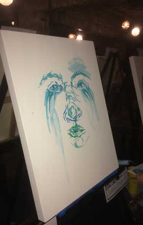 Tania Delgado · AB1990-3-3 · Round 3 Easel 3