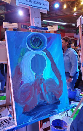 Taylor McMillan · AB2000-1-3 · Round 1 Easel 3