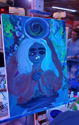 Taylor McMillan · AB2000-1-3 · Round 1 Easel 3