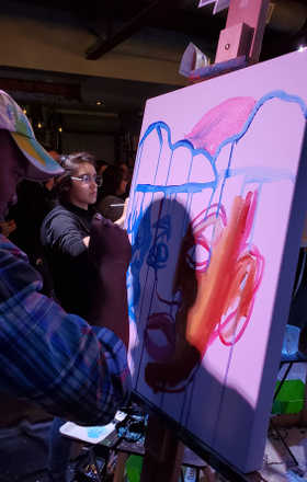 ArtWorkKirk · AB2000-1-4 · Round 1 Easel 4