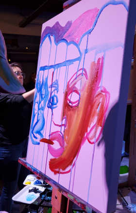 ArtWorkKirk · AB2000-1-4 · Round 1 Easel 4