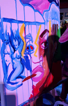 ArtWorkKirk · AB2000-1-4 · Round 1 Easel 4