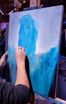 Celene Dionn · AB2000-1-5 · Round 1 Easel 5