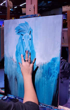 Celene Dionn · AB2000-1-5 · Round 1 Easel 5