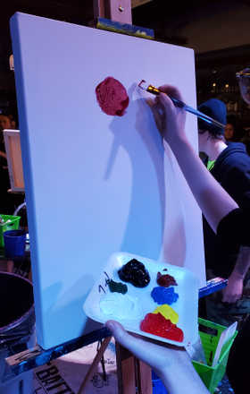 Robin Weadon · AB2000-2-1 · Round 2 Easel 1