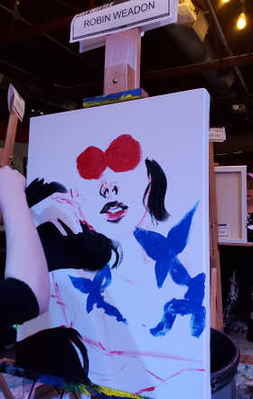 Robin Weadon · AB2000-2-1 · Round 2 Easel 1