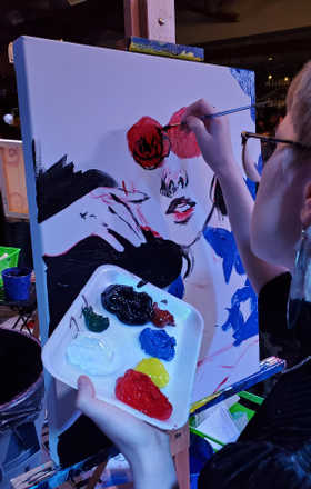 Robin Weadon · AB2000-2-1 · Round 2 Easel 1