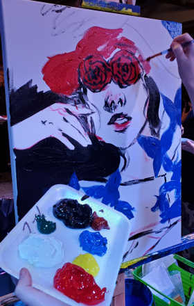 Robin Weadon · AB2000-2-1 · Round 2 Easel 1