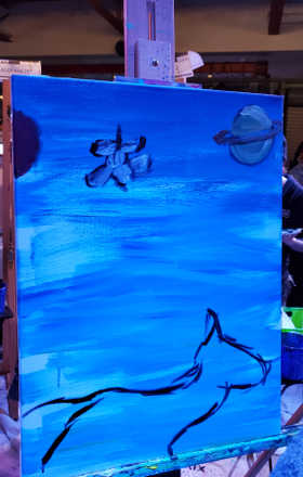 Jabare Ousley · AB2000-2-2 · Round 2 Easel 2