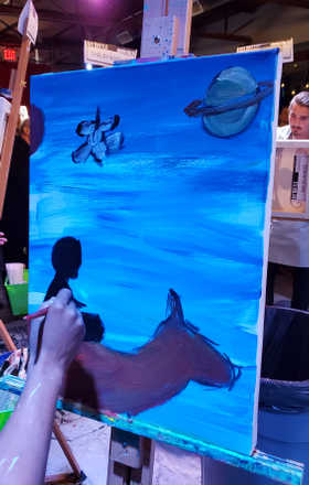 Jabare Ousley · AB2000-2-2 · Round 2 Easel 2
