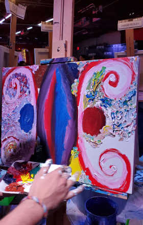 Naudi Kheze · AB2000-2-5 · Round 2 Easel 5