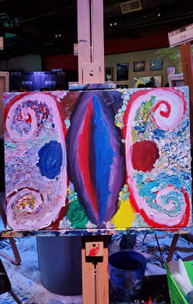 Naudi Kheze · AB2000-2-5 · Round 2 Easel 5
