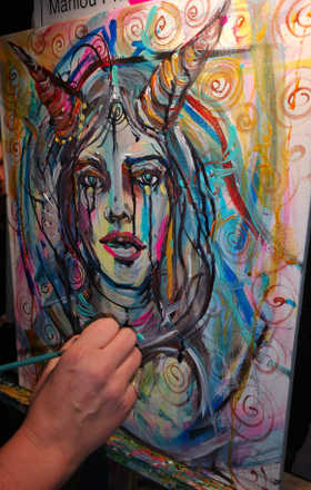 Leelou · AB2006-1-4 · Round 1 Easel 4