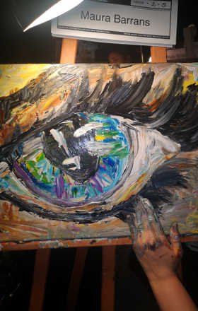 Maura Barrans · AB2006-2-5 · Round 2 Easel 5