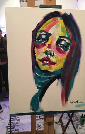 Anna Arphan · AB2013-2-5 · Round 2 Easel 5