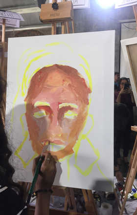 Natasha Gomez · AB2087-1-2 · Round 1 Easel 2