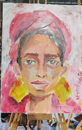 Natasha Gomez · AB2087-1-2 · Round 1 Easel 2