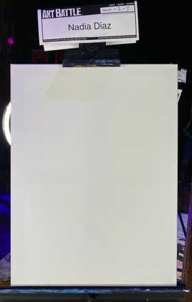 Nadia Diaz · AB2203-2-5 · Round 2 Easel 5