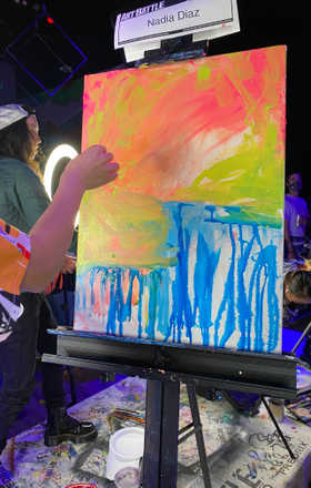 Nadia Diaz · AB2203-2-5 · Round 2 Easel 5