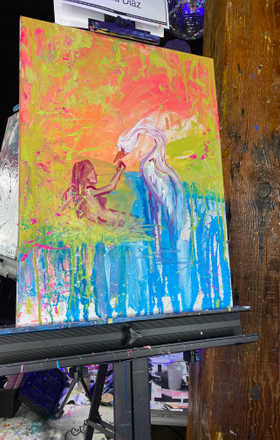 Nadia Diaz · AB2203-2-5 · Round 2 Easel 5