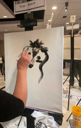 Kim Ward · AB2217-3-3 · Round 3 Easel 3