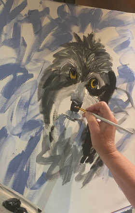 Kim Ward · AB2217-3-3 · Round 3 Easel 3