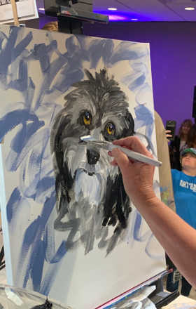 Kim Ward · AB2217-3-3 · Round 3 Easel 3