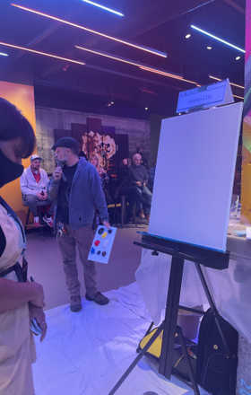 Andrea Cole · AB2218-1-3 · Round 1 Easel 3
