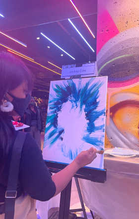 Andrea Cole · AB2218-1-3 · Round 1 Easel 3