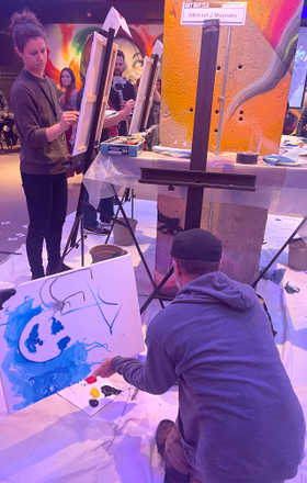 Michael J Mayosky · AB2218-1-4 · Round 1 Easel 4
