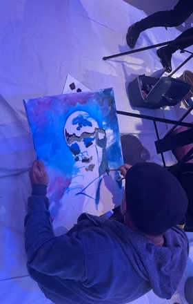 Michael J Mayosky · AB2218-1-4 · Round 1 Easel 4