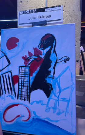 Julie Kukreja · AB2218-2-1 · Round 2 Easel 1