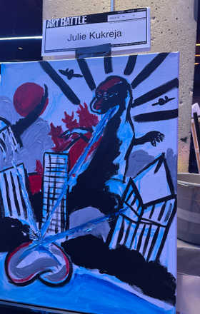 Julie Kukreja · AB2218-2-1 · Round 2 Easel 1