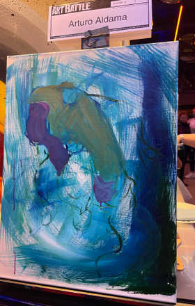 Arturo Aldama · AB2218-2-2 · Round 2 Easel 2