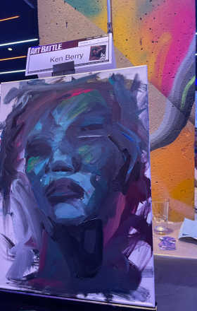 Ken Berry · AB2218-2-4 · Round 2 Easel 4