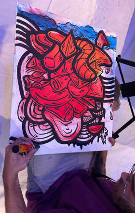 Tyler Paulk · AB2218-3-1 · Round 3 Easel 1