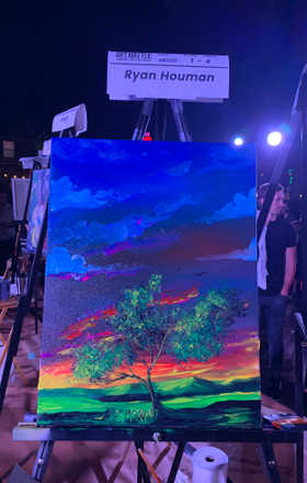 Ryan Houman · AB2219-1-4 · Round 1 Easel 4