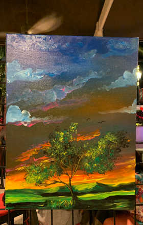 Ryan Houman · AB2219-1-4 · Round 1 Easel 4