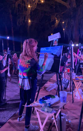 Sandy Fraser · AB2219-2-1 · Round 2 Easel 1