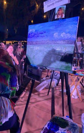 Sandy Fraser · AB2219-2-1 · Round 2 Easel 1