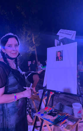 Rachel Caldwell · AB2219-2-5 · Round 2 Easel 5