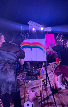Rachel Caldwell · AB2219-2-5 · Round 2 Easel 5
