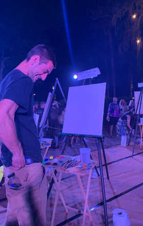 Ryan Houman · AB2219-3-2 · Round 3 Easel 2