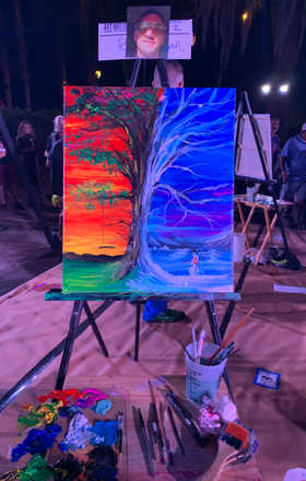 Ryan Houman · AB2219-3-2 · Round 3 Easel 2