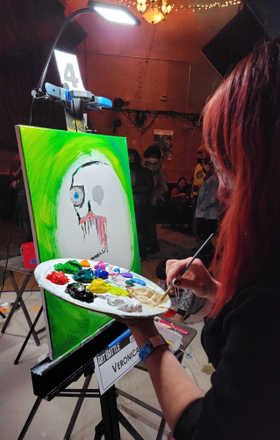 Veronica · AB2226-1-4 · Round 1 Easel 4