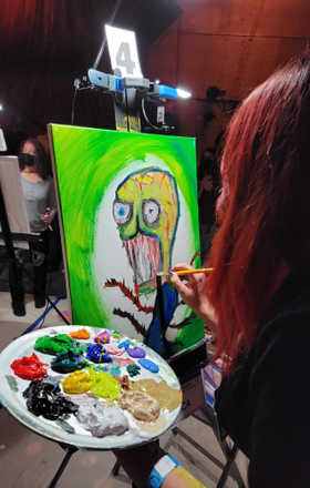 Veronica · AB2226-1-4 · Round 1 Easel 4