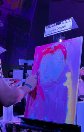 Danny Delgado · AB2243-1-2 · Round 1 Easel 2